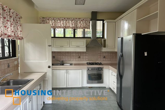 baguio-vibe house for lease in ayala alabang