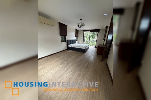 renovated house and lot for lease in ayala alabang