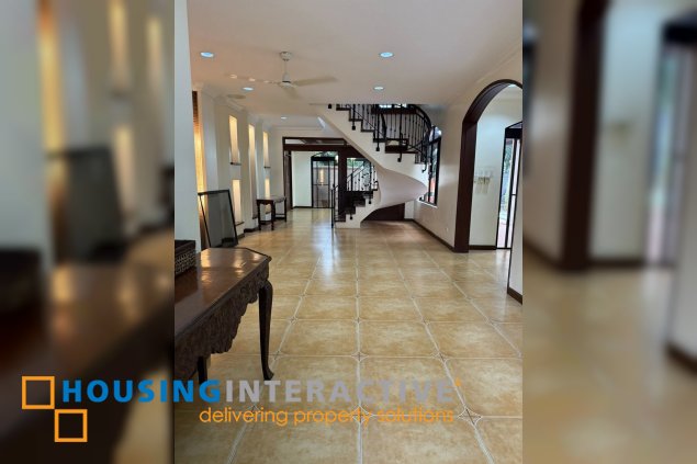 renovated house and lot for lease in ayala alabang