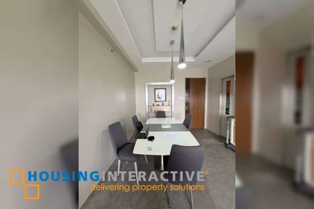 fully furnished 2br unit with parking for lease in bellagio 3