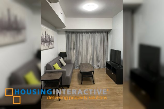 fully furnished 1br unit for lease in one maridien