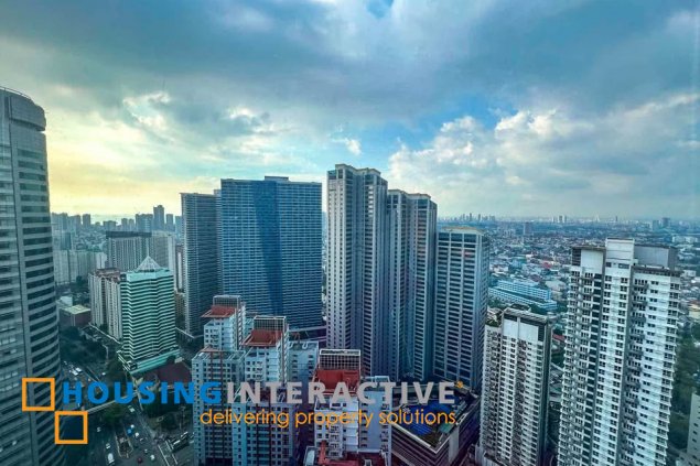 fully furnished 3br unit with parking for sale in one central