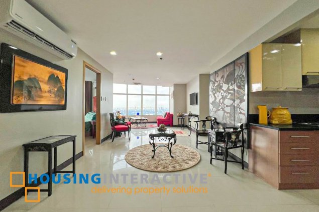 fully furnished 3br unit with parking for sale in one central