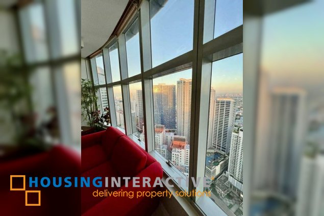 fully furnished 3br unit with parking for sale in one central