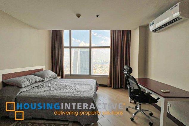 fully furnished 3br unit with parking for sale in one central