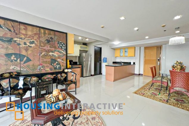 fully furnished 3br unit with parking for sale in one central