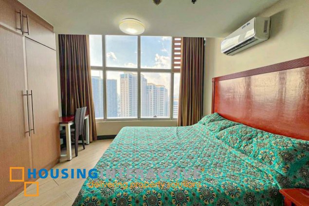 fully furnished 3br unit with parking for sale in one central