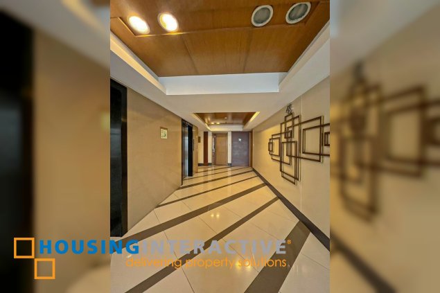 fully furnished 3br unit with parking for sale in one central