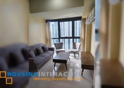 fully furnished 2br unit for lease in uptown ritz residences