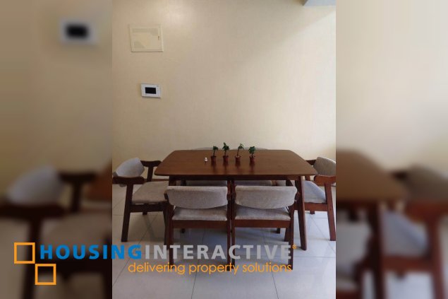 fully furnished 2br unit for lease in uptown ritz residences