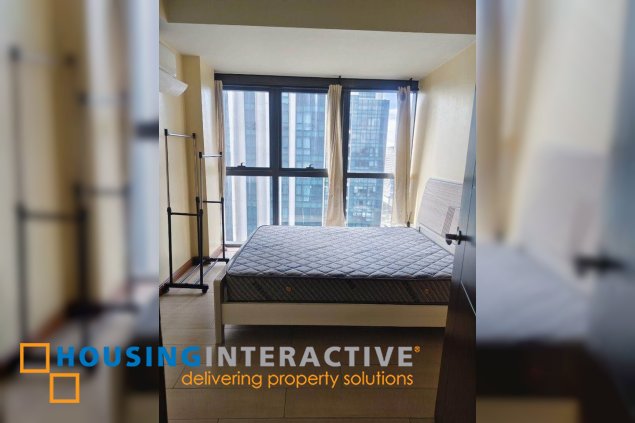 fully furnished 2br unit for lease in uptown ritz residences