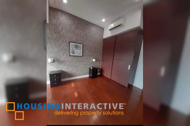 fully furnished 3br unit with parking for lease in grand hyatt residences