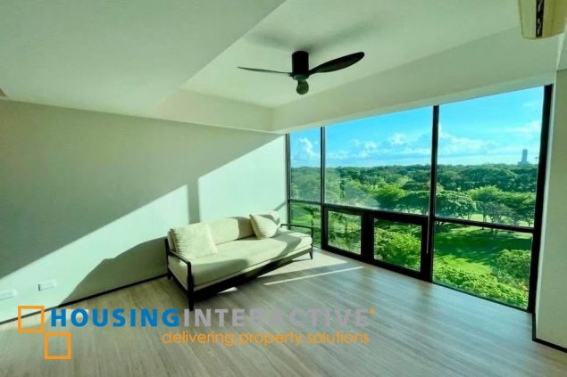 furnished 2br unit with parking for lease in bonifacio ridge