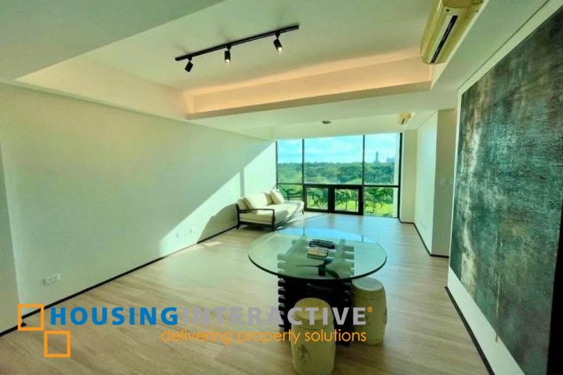 furnished 2br unit with parking for lease in bonifacio ridge