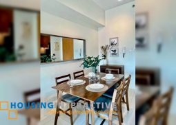 fully furnished 1br unit with balcony for lease in madison park west