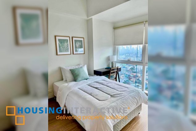 fully furnished 1br unit with balcony for lease in madison park west