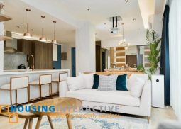 fully furnished 3br unit with balcony and parking for lease in st. moritz private estate