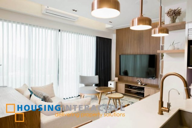 fully furnished 3br unit with balcony and parking for lease in st. moritz private estate