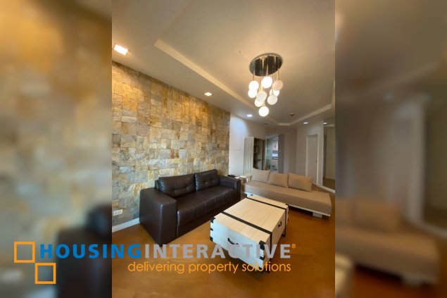 fully furnished 1br unit for rent in one rockwell