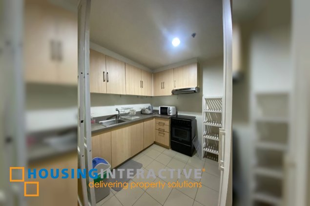 fully furnished 1br unit for rent in one rockwell