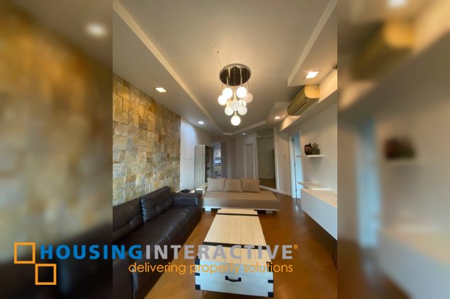 fully furnished 1br unit for rent in one rockwell