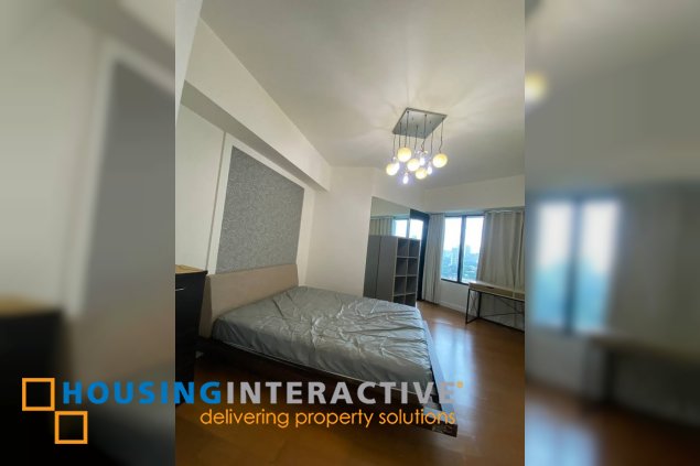 fully furnished 1br unit for rent in one rockwell