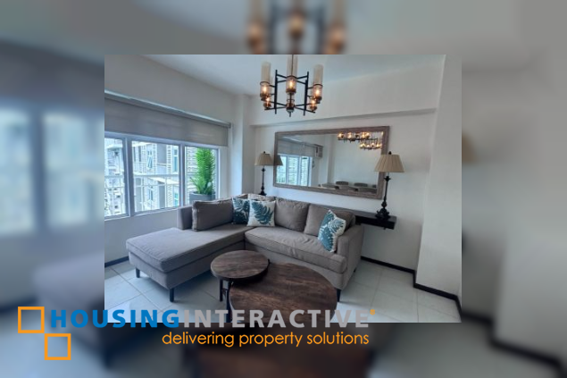 for rent furnished 3br with parking in two serendra