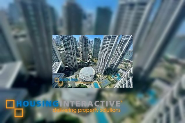 for rent-furnished 1br with parking in proscenium residences