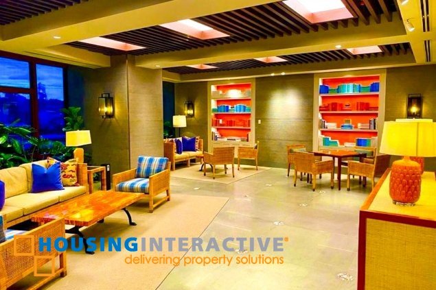 for rent-furnished 1br with parking in proscenium residences