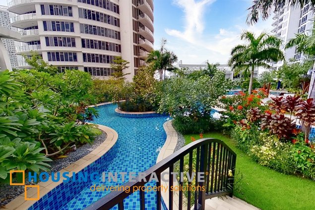 for rent-furnished 1br with parking in proscenium residences