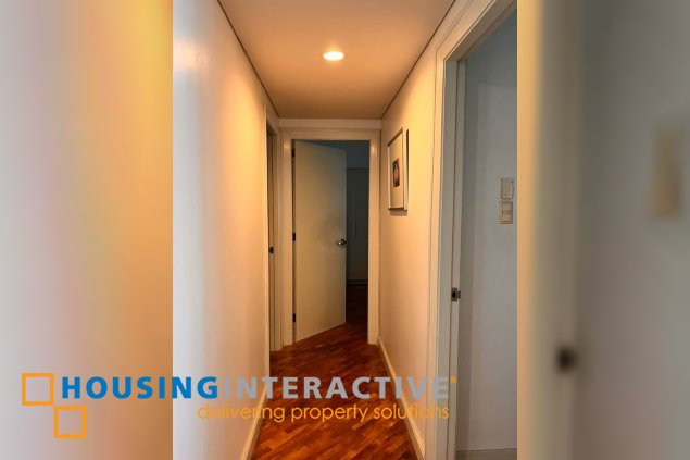 fully furnished 2br unit with parking for sale in the manansala