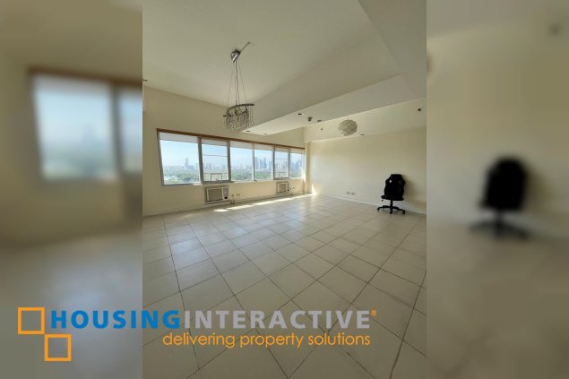 bare 3br unit with parking for sale in fairways tower