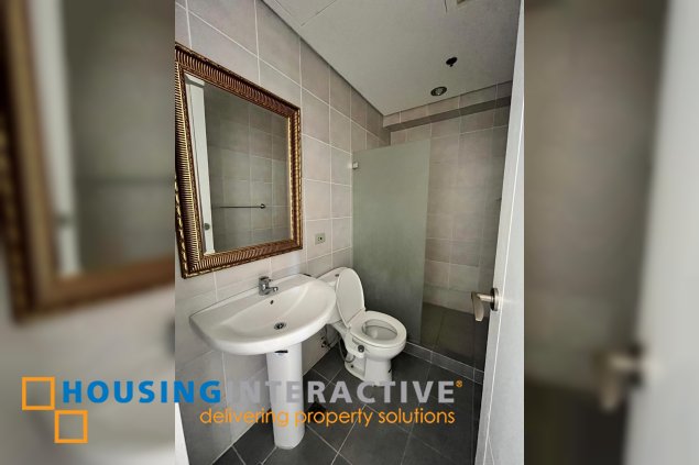 bare 3br unit with parking for sale in fairways tower