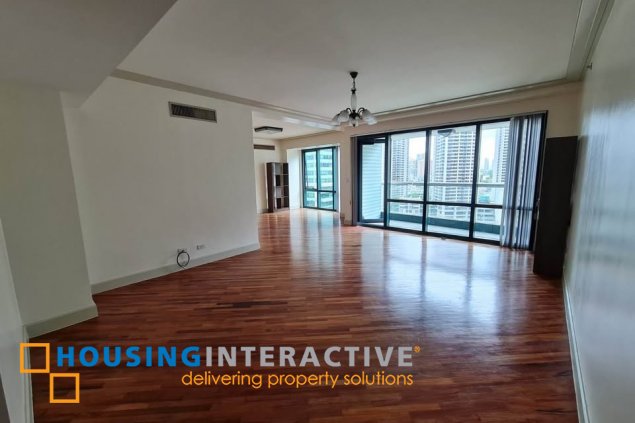 semi-furnished 2br unit with parking for lease in amorsolo squre