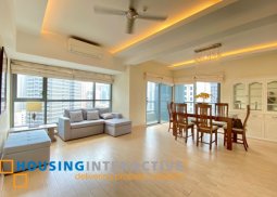for rent fully furnished corner 2br shang salcedo with 2 parking