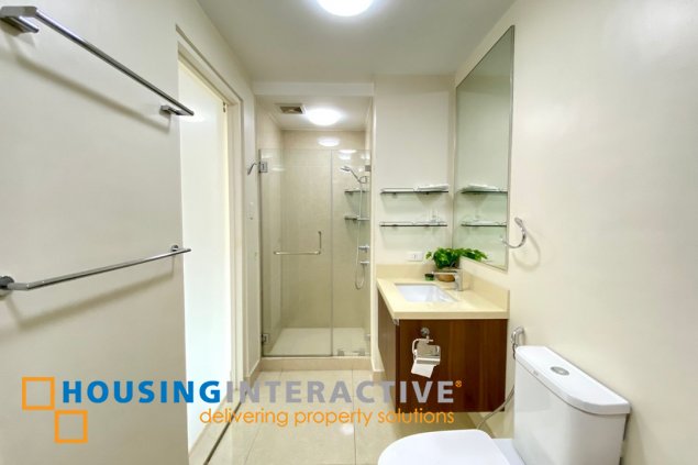 for rent fully furnished corner 2br shang salcedo with 2 parking