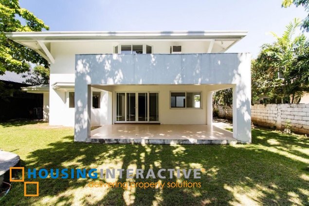 for rent 2-storey h&l in ayala alabang village