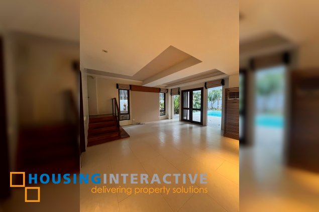 for rent 2-storey h&l in ayala alabang village