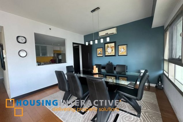 fully furnished 3br unit for sale in the residences at greenbelt