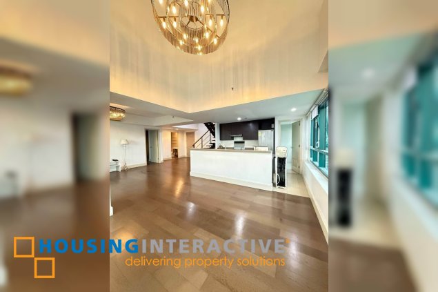 semi-furnished 3br unit with parking for sale in edades tower