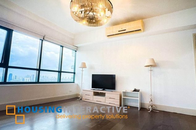 semi-furnished 3br unit with parking for sale in edades tower