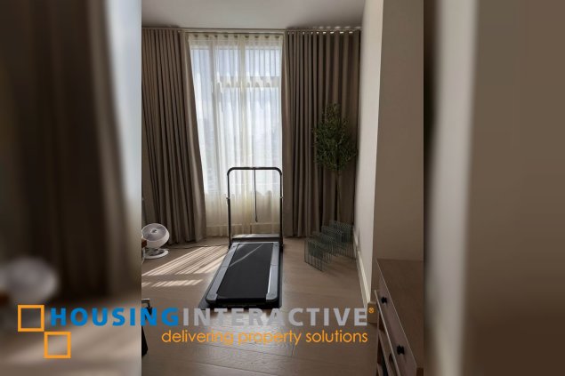 fully furnished 2br unit with parking for sale in proscenium residences