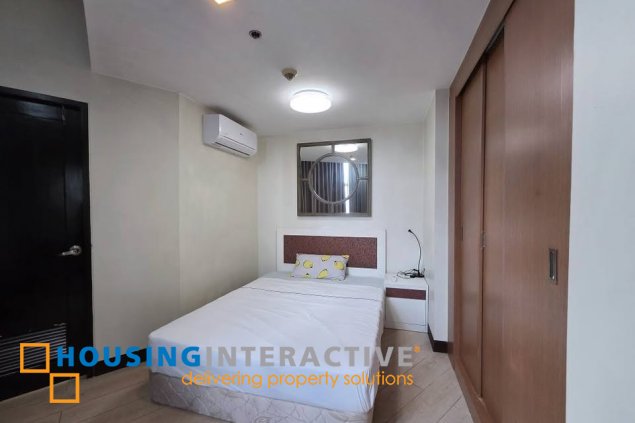 fully furnished 2br unit with parking for rent in one central