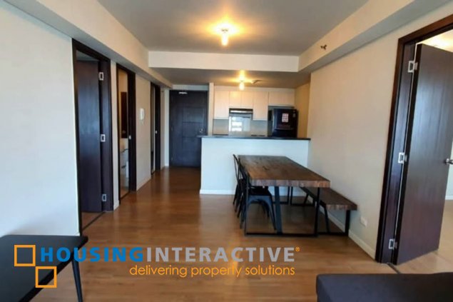 fully furnished 2br unit with parking for sale in kroma tower