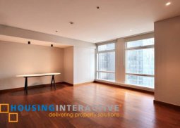 semi-furnished 3br unit with parking for rent in two roxas triangle