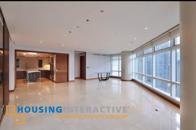 semi-furnished 3br unit with parking for rent in two roxas triangle