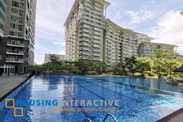 semi furnished studio with parking for sale in taguig