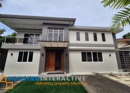 house and lot with pool for rent in san lorenzo village