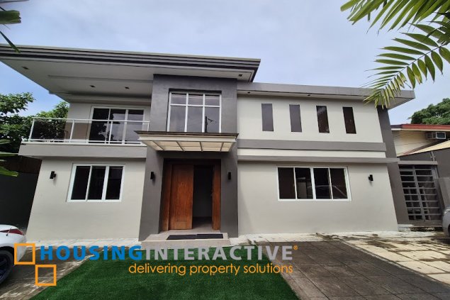 house and lot with pool for rent in san lorenzo village