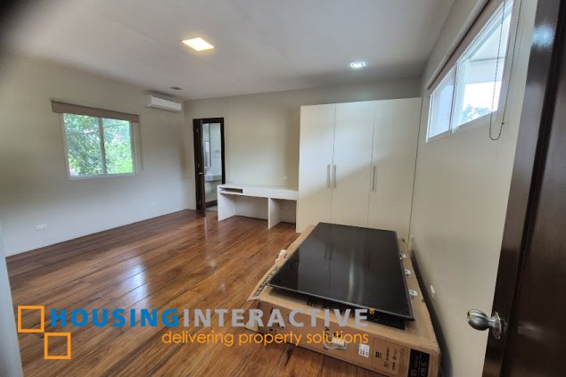 house and lot with pool for rent in san lorenzo village